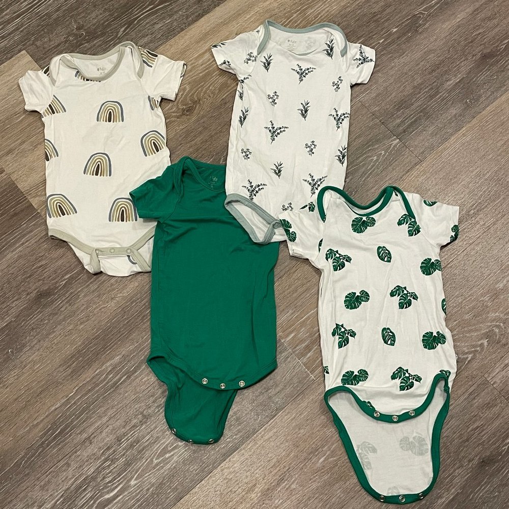 Bundle of Four Kyte Baby Onesies 6-12